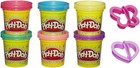 Play-doh Sparkle Compound 6 Color Collection W cutters