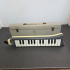 Vtg Hohner Melodica Piano 26 With Original Case Chips Edges Scratches Plays Test