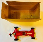 Collectible Thimble Drone cox Prop Rod  5  Plastic Race Car W engine - Gd  Cond 