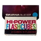 Sylvania Blue Dot Hi-power Flash Cubes Vintage Polaroid Camera Gear Lot Of 2