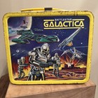 Battlestar Galactica 1978 Vintage Metal Lunchbox With Matching Complete Thermos