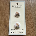 Vintage 1976 Jhb Beatrix Potter Peter Rabbit Collection Plastic Buttons Lot