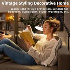 Desk Lamp For Home Office Eye-caring Metal Extra Tall Swing Arm High Intensity 