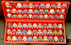 Handpainted Mini Chinese Beijin Opera Masks Set Of 66 Facial Makeup Types