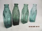C Apple Green  Cathedral  Pickle Bottle   Beautiful Mint  11 3 4   Tall