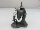 Wapw The Wizard Of Light Pewter Figurine By Roger Gibbons 3-3 4 h Made In Uk