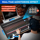 16 Channel Mixing Console Usb Bluetooth Live Studio Audio Dj Sound Mixer Board