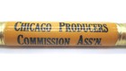 Lot Of Six  6  Vintage Union Stock Yards Chicago Bullet Pencils