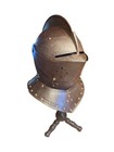 Antique Fine Rare Flemish Or German Close Helmet Armor Armour Xvii C 