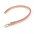 Vachetta Leather Short Bag Strap Replacement Handle Cowhide Purse Handbag