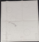 1939 Hawaiian Islands Area  East 38 x28  Map Hydrographic U s navy Survey 1938
