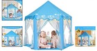Princess Castle Playhouse Tent For Girls Kids Indoor Outdoor With Star Lights   