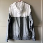 Nike Sportswear Windrunner Full Zip Jacket Men Xl White Gray Hooded At5270-084