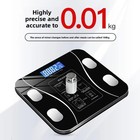 Bathroom Scales Weighing Digital Lcd Electronic Home Body Glass Scale Weight