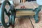 Vtg Cast Iron   Brass Hand Press Dry Squid Grinder Sugar Cane Fruit Mill