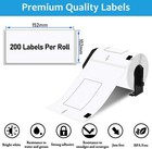 Compatible 4  X 6  Shipping Labels For Dk-1241 Compatible With Brother Ql Label