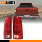 Set Of 2 Tail Light Brake Lamps Fit For 88-98 Chevy K1500 Silverado W  Bulb