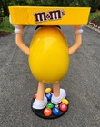 M m s Yellow Character Display Stand Candy Dispenser Statue