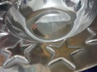 Bowl  Mariposa Brilliant Aluminum Mexico Star Rim Design 4    Pounds Heavy 13