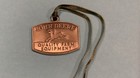 Longaberger 2007 John Deere Pewter Tie-on  New In Box