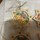 Vintage Ornament Christmas Ulbricht Erzgebirge German Cutout Reversible Lot Of 9