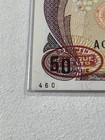 1991 Dominican Republic 50 Pesos Specimen P  135s1