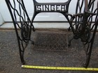 Antique Singer Treadle Sewing Machine Cast Iron Table Base 22 