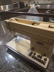 Complete Vintage Pfaff Tipmatic 1035 Extra Sewing Machine Bundle W  Case  Pedal 