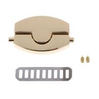 New Metal Clasp Turn Lock Twist Locks For Diy Handbag Craft Bag Purse Hardware