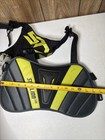 Stallion 100 Lacrosse Rib Pad  Black grey  Size Large