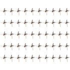 50pcs Tire Puncture Spikes Heavy Portable Duty Carbon Steel Triangle Roadspikes   