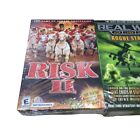 New Sealed 3 Pack Pc Cd-rom Disc Games Vintage Software 2002 Risk Ii Real Wars
