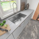 Sinber 32  Undermount Single Bowl 304 Stainless Steel Kitchen Sink Hu3219s-s-16e