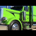 Peterbilt 379 Front Fender Set With 3 5  Lip - Free Shipping