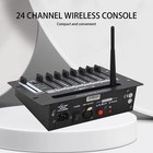 24 Channel 2 4g Wireless Dmx 512 Controller Battery Console For Dj Party Light