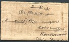 Burma  26176   1917 Rangoon G p o  Continental Type Postmark cover