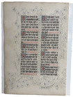 Gothic Illuminated Bible Leaf Ecclesiastes 8   9 Double-sided Art