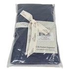 Natemia Crib Pocket Organizer Folkstone Gray Dorm New