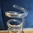 Vintage Mid Century Modern Mcm Dorothy Thorpe Lucite Spiral Umbrella Stand 24   