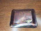 Vtg Yellowstone National Park Souvenir Copper Ashtray - Scenes From Yellowstone