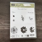 Stampin Up Floral Clear Stamp Set Bundle What I Love   Avant Garden Card Craft