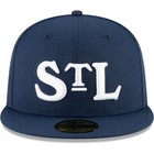 Men s New Era Navy St  Louis Stars Cooperstown Collection Turn Back The Clock