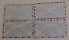 Honduras All Over Pictorila Maps On 4 Diff  Covers To Usa 1950 s-1960 s