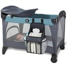 L a  Baby Universal Playard Diaper Caddy And Nursery Organizer - Gray
