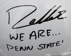 Drew Allar Signed inscr Full Size Speed Replica Helmet Penn State Jsa 194516