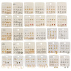 Wholesale Lot 50 Pairs New Assorted Cute Stud Earrings - Free Shipping