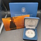 U s  Mint Mayflower 400th Anniversary Silver Reverse Proof Medal In Ogp W coa