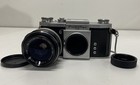 Vintage Prakiflex Fx 35mm Slr Camera With Soligor 35mm 1 2 8 Lens