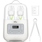 Bottle Warmer  Baby Double Bottles Heater Breastmilk Food Warmer For New Born Tw