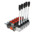 Hydraulic Control Valve Double Acting 13 Gpm 5 Spool 3600 Psi Sae Ports